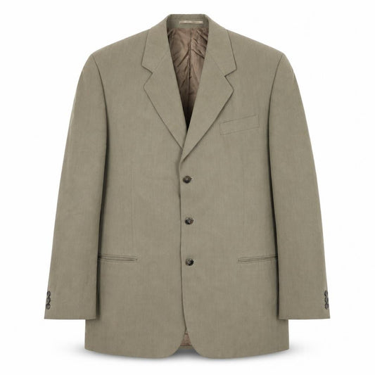 Front view of Principles Men's Beige 42L Blazer Jacket