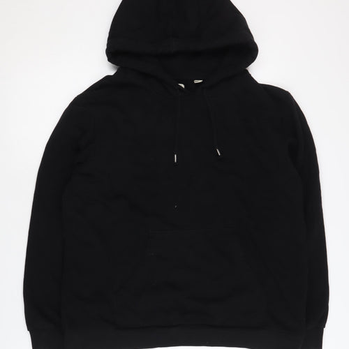 Brave Soul Unisex Black Pullover Hoodie L