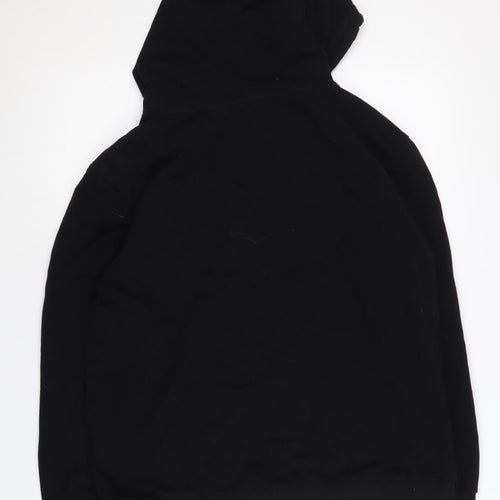 Brave Soul Unisex Black Pullover Hoodie L