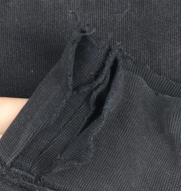 Tommy Hilfiger Men's Black Pullover Hoodie M