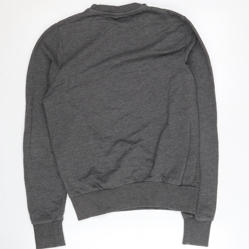 Disney Men's Grey Cartoon Pullover Sweatshirt S