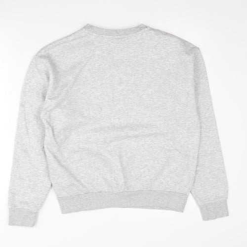 Puma Men's Grey Crew Neck Sweatshirt Size S