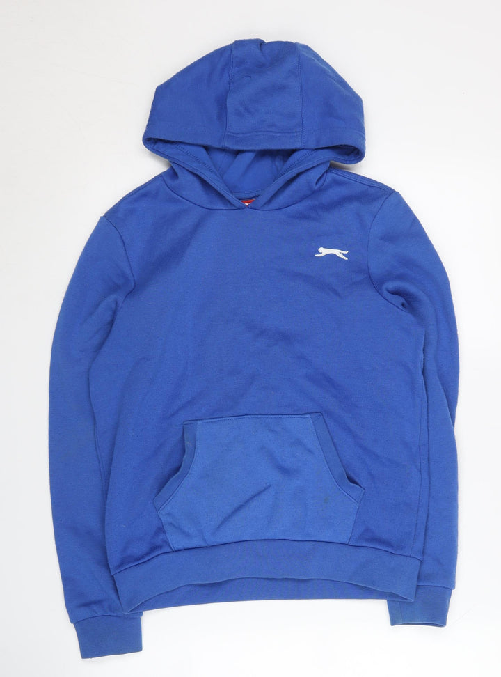 Slazenger Boys Blue Pullover Hoodie Size 13 Years