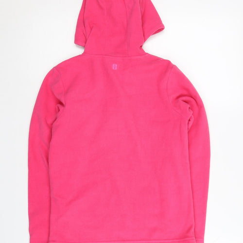 Mountain Warehouse Girls Pink Fleece Hoodie 9-10 Years