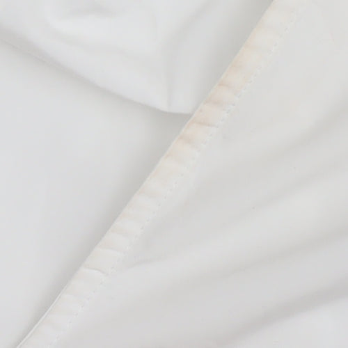 COS Women's White Blouse, Size 12, Long Sleeve