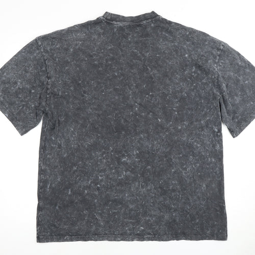 Topshop Women's Grey T-Shirt Size 8