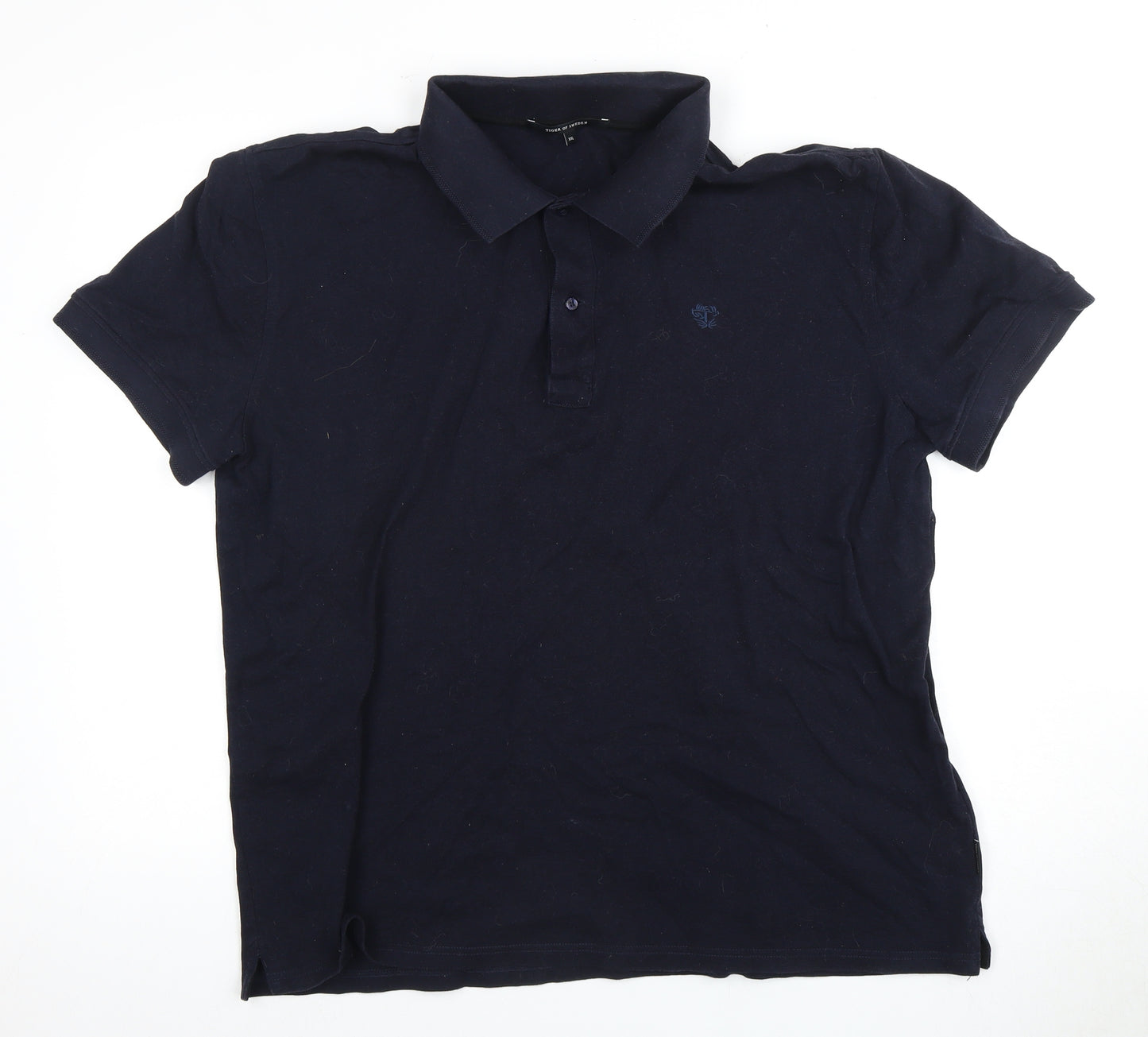Tiger of Sweden Men's Black 2XL Polo Shirt