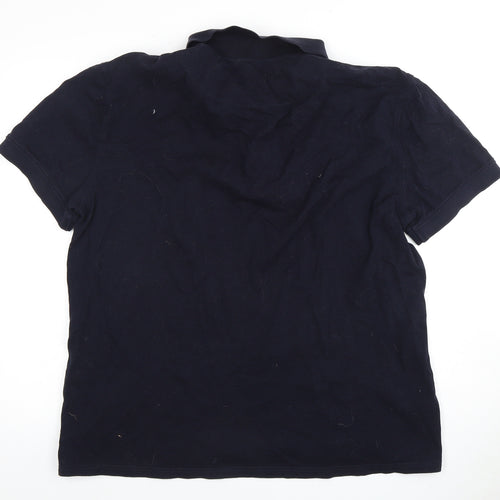 Tiger of Sweden Men's Black 2XL Polo Shirt