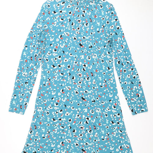 Marks and Spencer Women's Blue Animal Print Dress