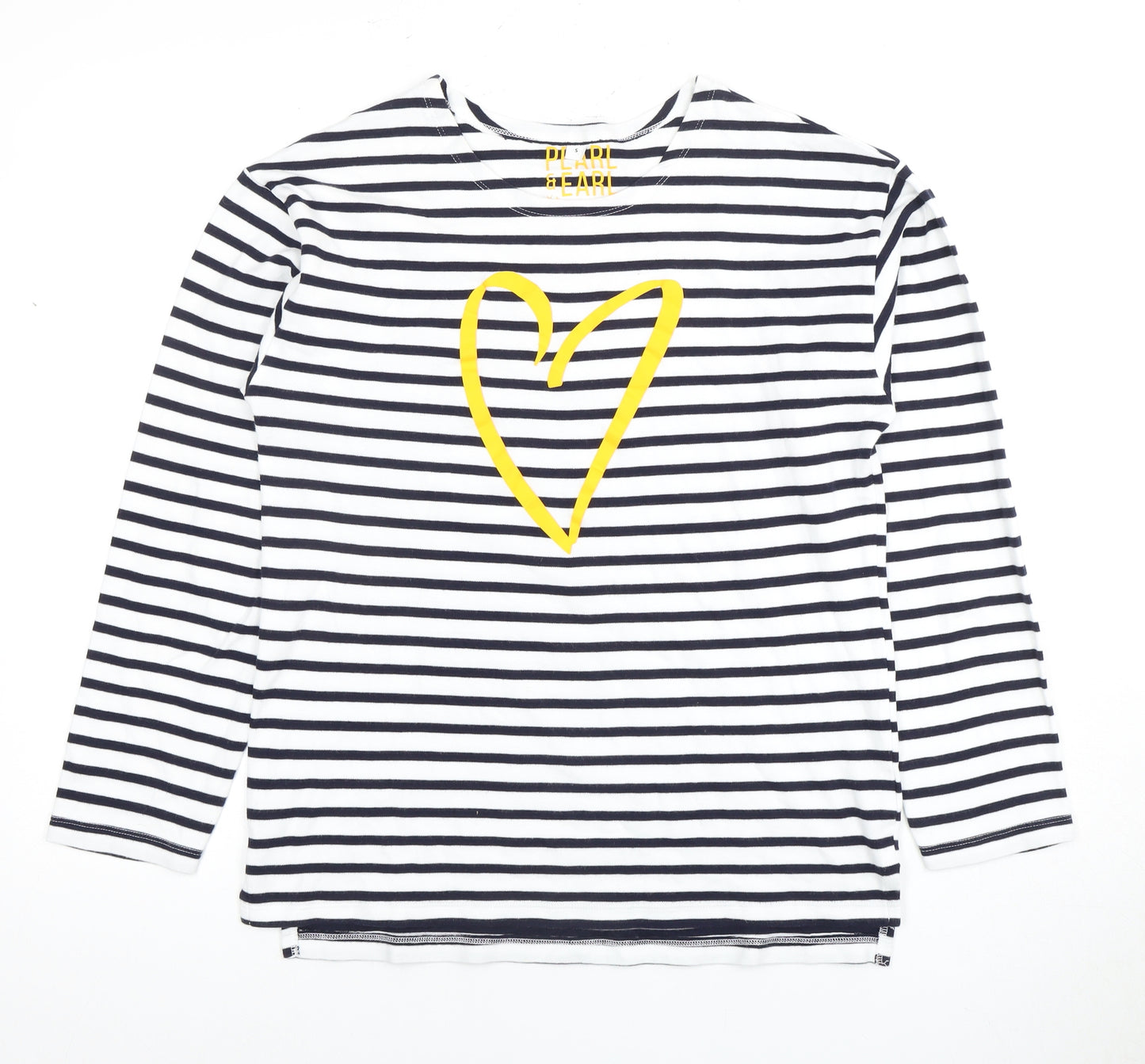 Pearl & Earl Women's Striped T-Shirt Small