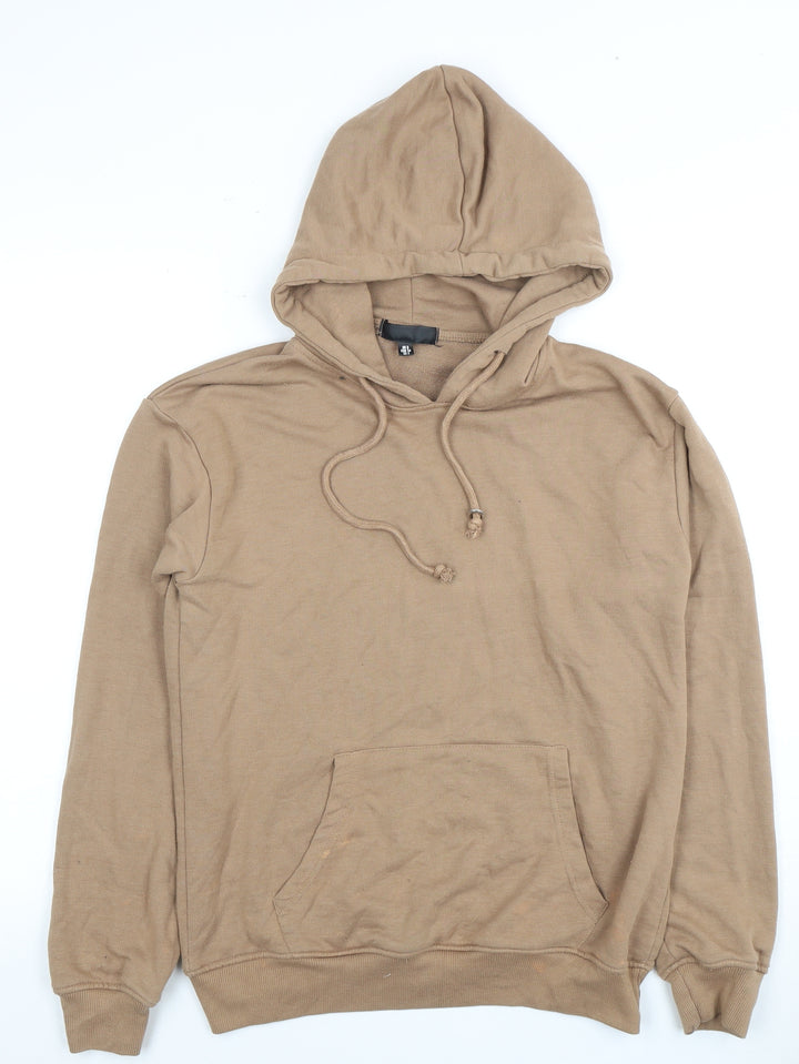 Missguided Women's Brown Hoodie Size 6 - Casual Pullover