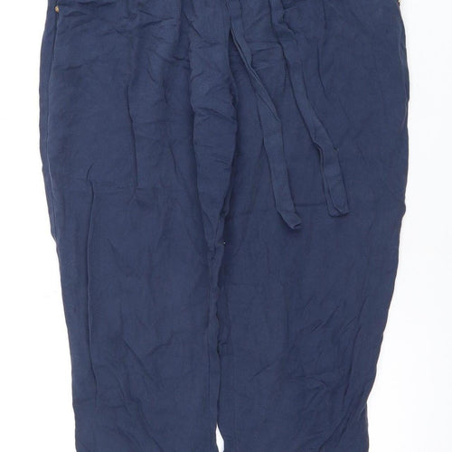 River Island Women's Blue Relaxed Trousers Size 8