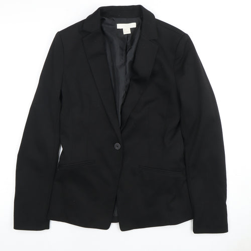 H&M Women's Black Blazer Size 8 Business Formal