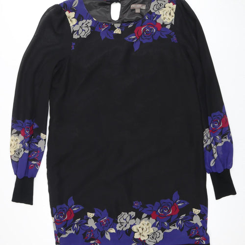 Fever Women's Multicoloured Floral Dress Size 6