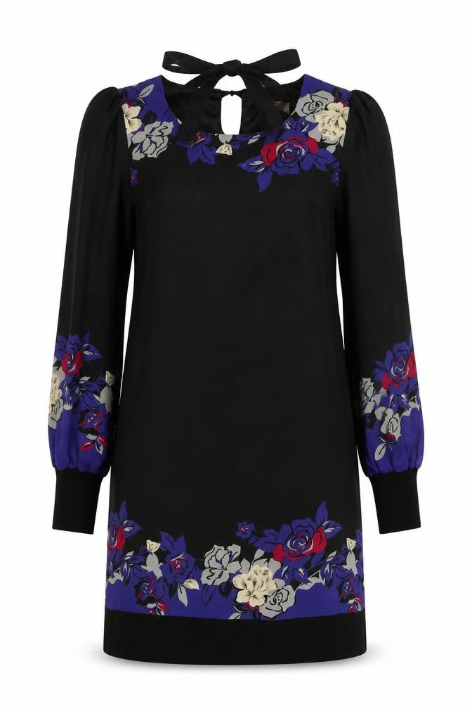 Front view of Fever Women's Multicoloured Floral Dress, size 6