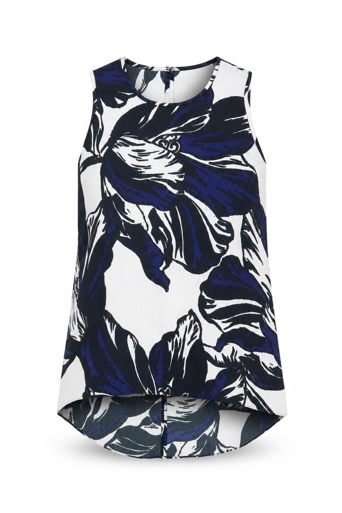 Front view of Country Road Women's Multicoloured Floral Tank, size S