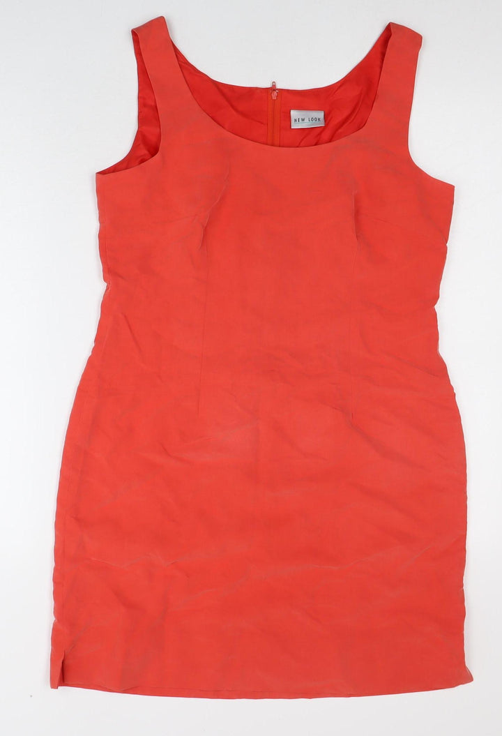 New Look Red Sleeveless Dress, Women's Size 12