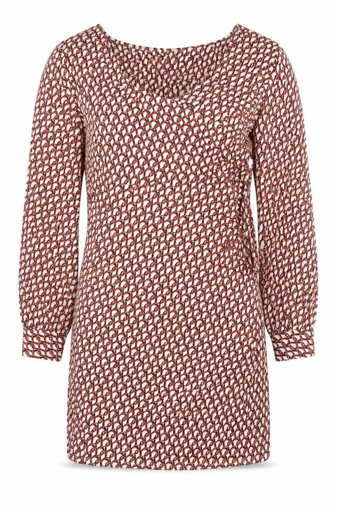 Front view of Bird Tess Women's Multicoloured Dress, size 14