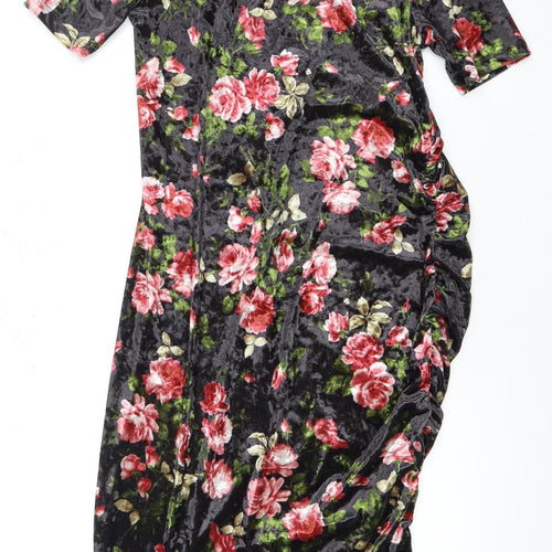 Marks and Spencer Women's Multicoloured Floral Dress