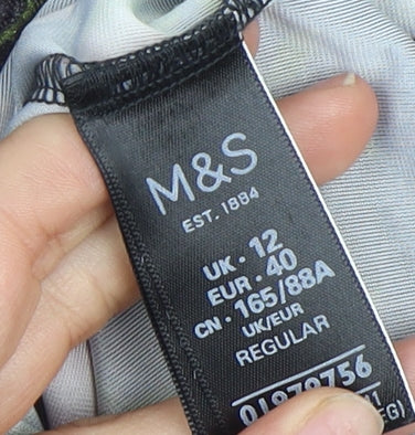 Marks and Spencer Women's Multicoloured Floral Dress