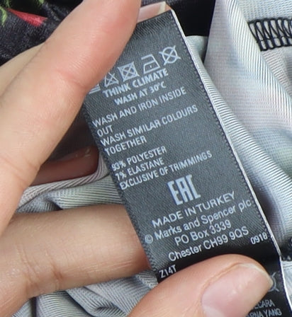 Marks and Spencer Women's Multicoloured Floral Dress