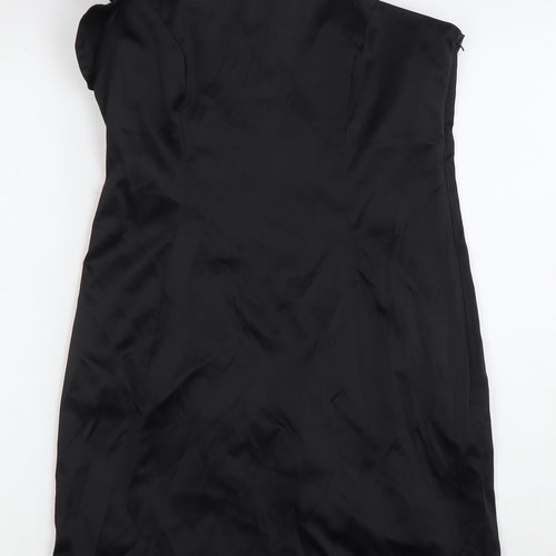 Red Herring Women's Black Asymmetrical Dress Size 12