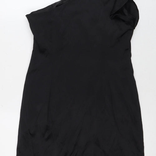 Red Herring Women's Black Asymmetrical Dress Size 12