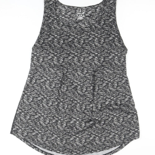 Lands' End Women's Black Sleeveless Tank Top M