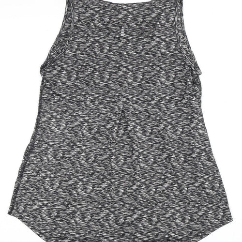 Lands' End Women's Black Sleeveless Tank Top M