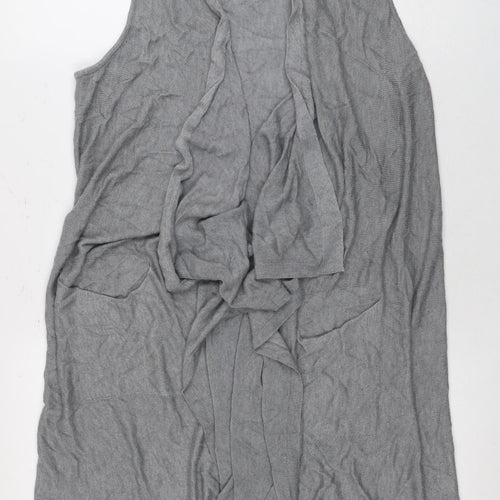 Funky Girls Women's Grey Cape Style Jumper M