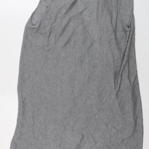 Funky Girls Women's Grey Cape Style Jumper M