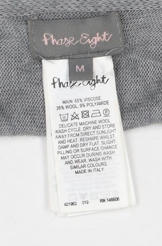 Funky Girls Women's Grey Cape Style Jumper M