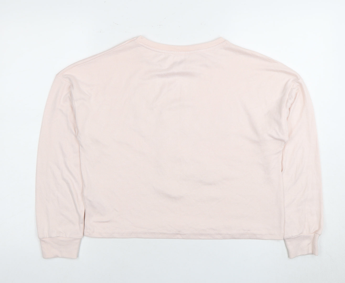 Disney Women's Pink Stitch Long Sleeve Pyjama Top S