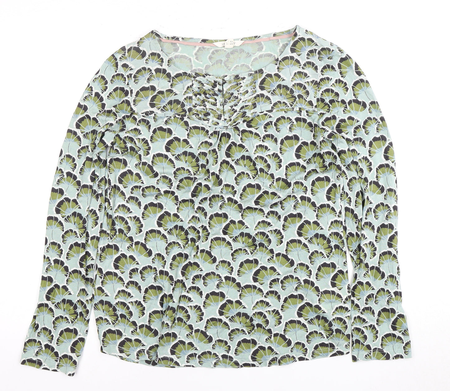 White Stuff Women's Floral Top, Size 12, Multicoloured