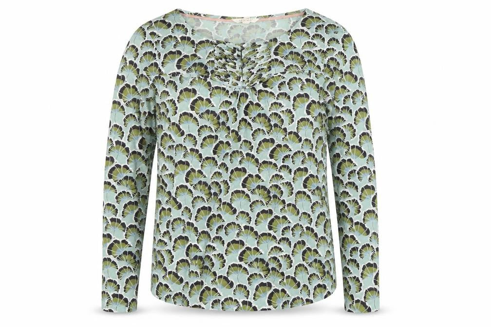 Front view of White Stuff Women's Floral Top, size 12, Multicoloured