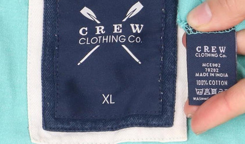 Crew Clothing Co. Men's XL Blue T-Shirt