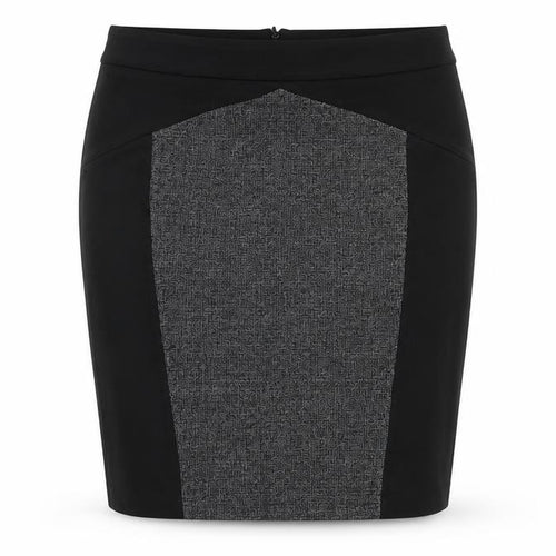 Roman Women’s Black Geometric Pencil Skirt