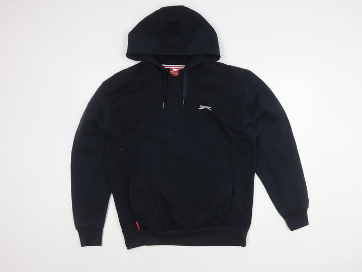 Slazenger Men's Black Hoodie M Pullover Cotton Blend