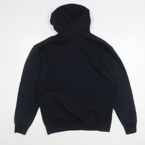 Slazenger Men's Black Hoodie M Pullover Cotton Blend