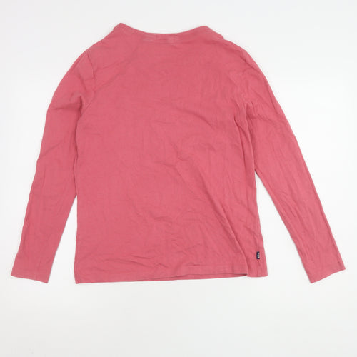 Superdry Women's Red Long Sleeve T-Shirt Size 10