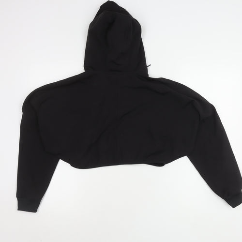 Warehouse Women's Black Hooded Zip Hoodie - Small