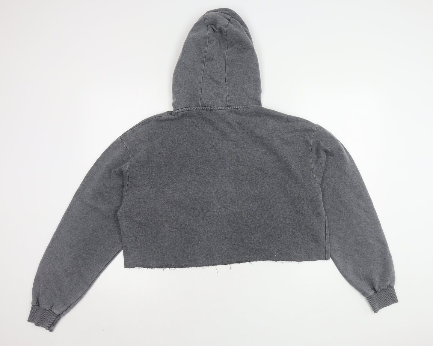 Marvel Unisex Grey Pullover Hoodie, Size M, Cotton Blend