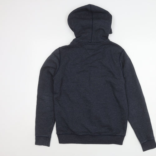 Hilfiger Denim Men's Blue Hooded Jacket Size M