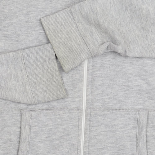 Tommy Hilfiger Men's Grey Mid-Length Hooded Jacket