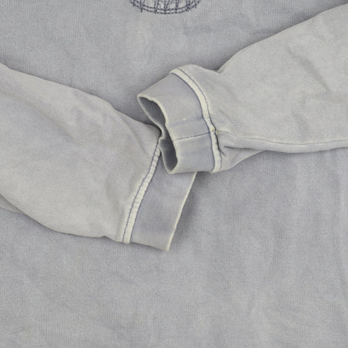 Lazy Jacks Men's Blue Pullover Sweatshirt L