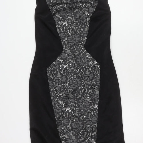 Roman Women's Black Sheath Dress - Size 10