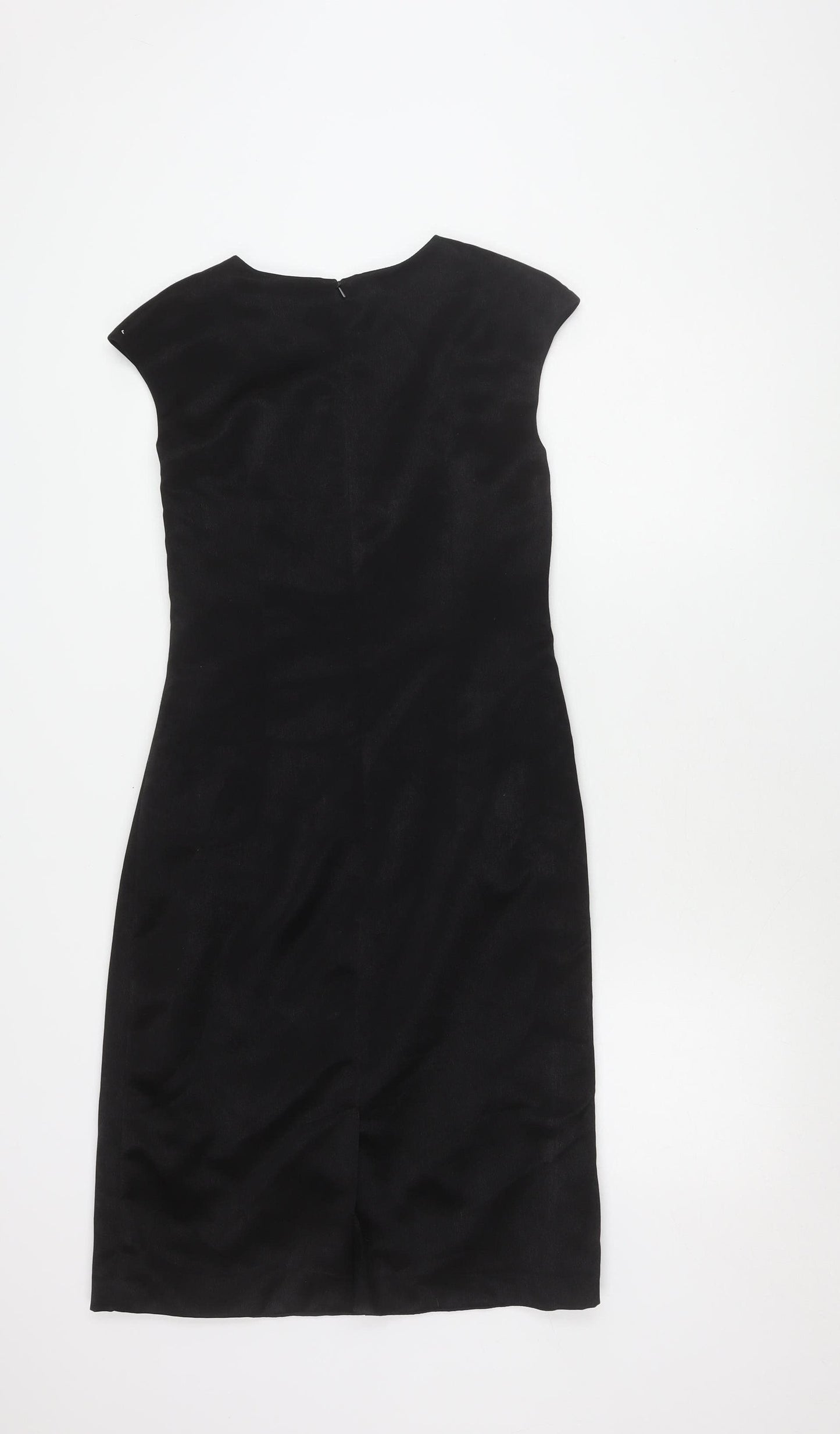 Roman Women's Black Sheath Dress - Size 10