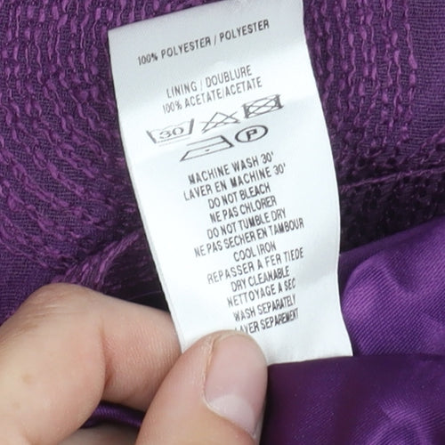 Kaliko Women's Purple Geometric Dress, Size 10