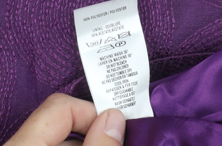 Kaliko Women's Purple Geometric Dress, Size 10