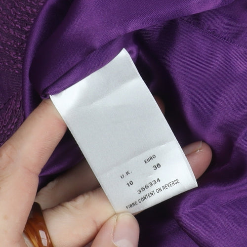 Kaliko Women's Purple Geometric Dress, Size 10